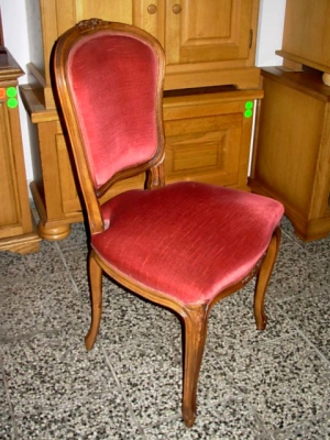 č.1592 židle čalouněná