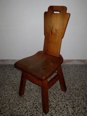 č.1795 židle masiv dub