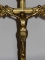 č.1260 kříž mosazný